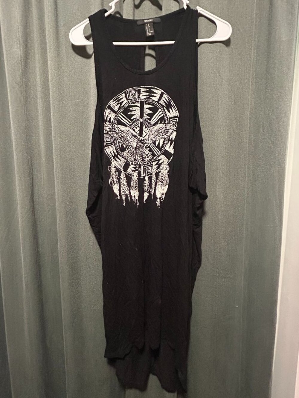 Black Boho Dress